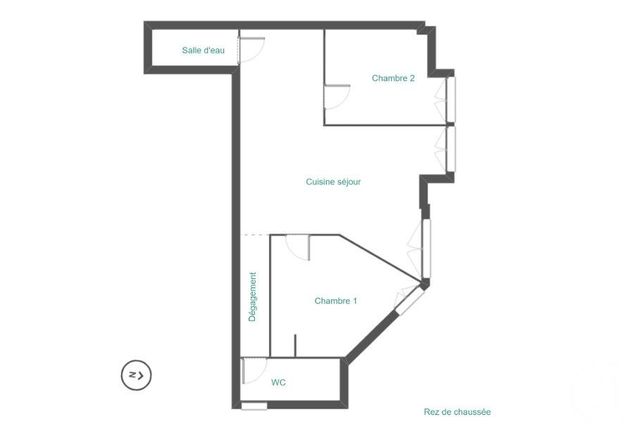 Appartement F3 à vendre - 3 pièces - 70.5 m2 - ST ETIENNE - 42 - RHONE-ALPES - Century 21 Seux Immobilier
