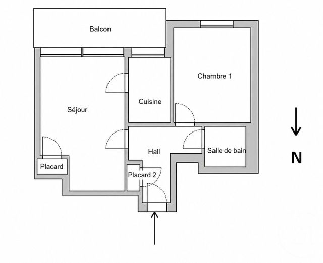 Appartement F1 à vendre - 2 pièces - 35.0 m2 - ST ETIENNE - 42 - RHONE-ALPES - Century 21 Seux Immobilier